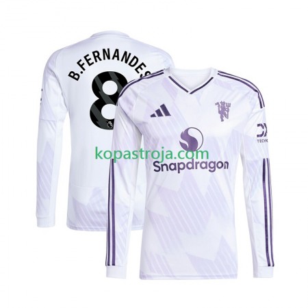 Billiga Fotbollströjor Manchester United Bruno Fernandes 8 Borta tröja 2025/26 Långärmad